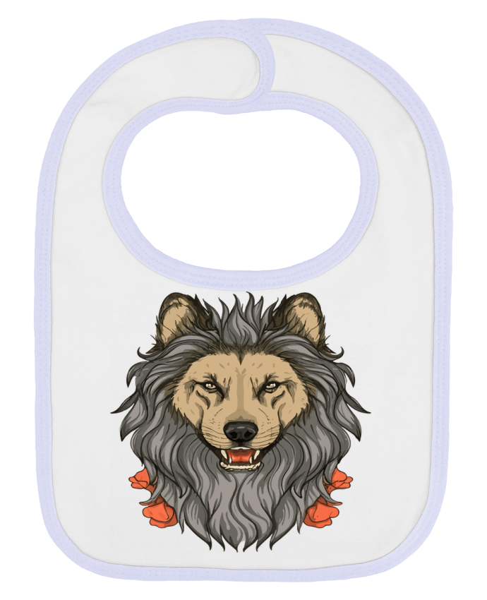 Bavoir bébé uni King's Crown Canines par VSGA