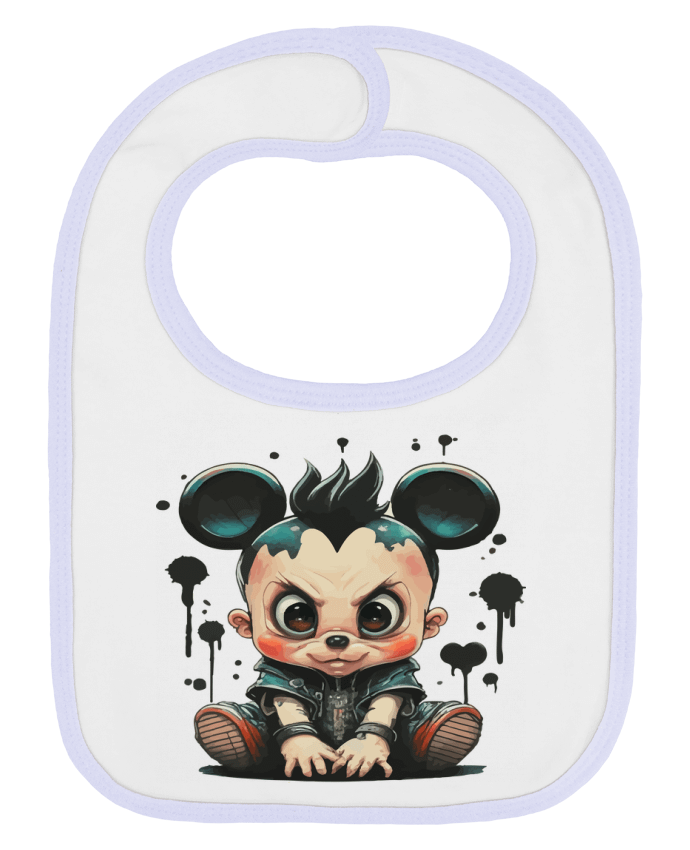 Bavoir bébé uni Chaos Mickey par VSGA