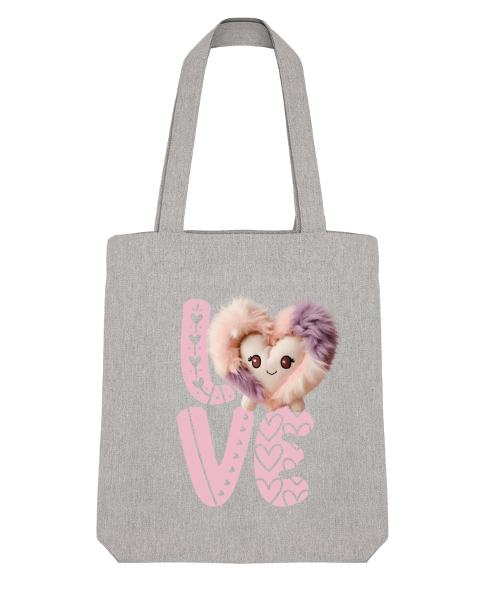 Tote Bag Stanley Stella Love Cute Chibi Heart 01 par Vamamoi 