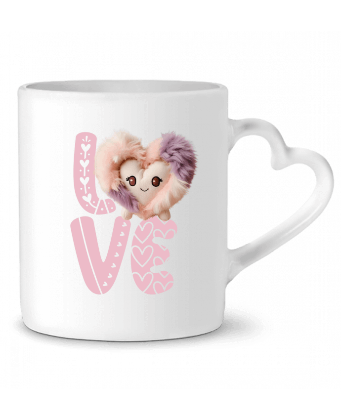 Mug coeur Love Cute Chibi Heart 01 par Vamamoi