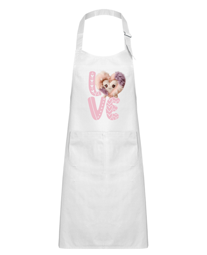 Tablier Enfant Love Cute Chibi Heart 01 par Vamamoi