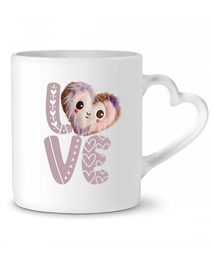 Mug coeur Love Cute Chibi Heart 02 par Vamamoi