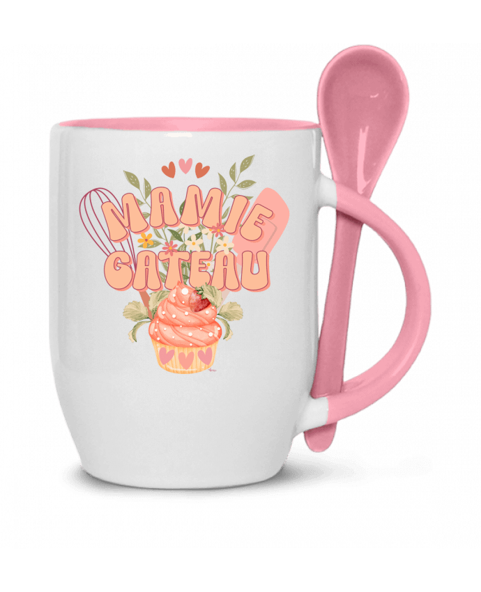  Tasse cuillère Mamie gâteau par ApiDesign
