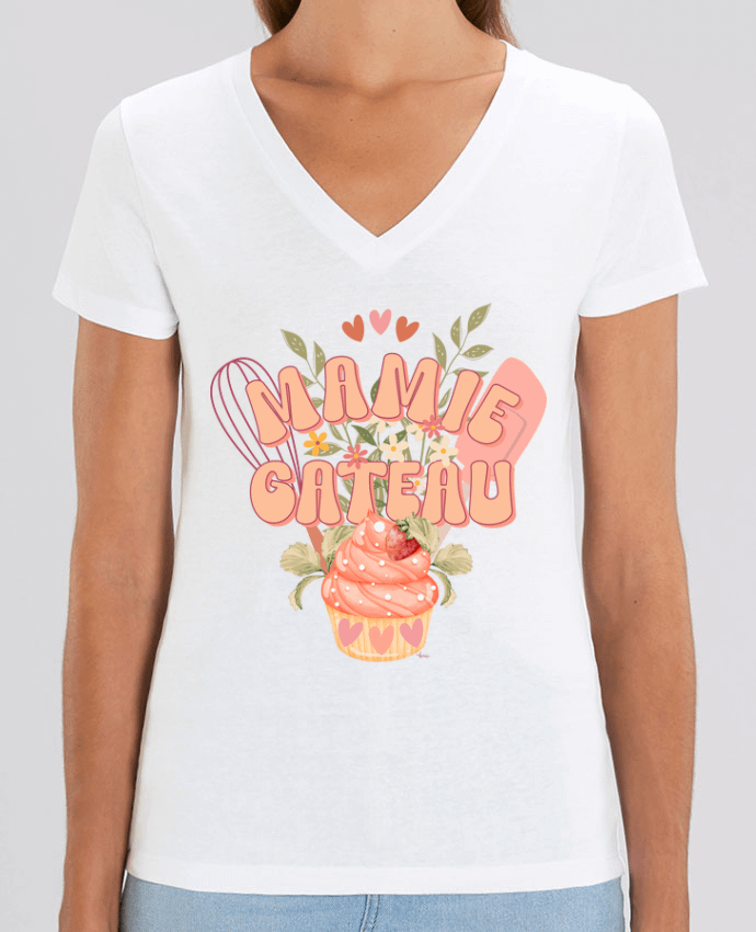 Tee-shirt femme Mamie gâteau Par  ApiDesign