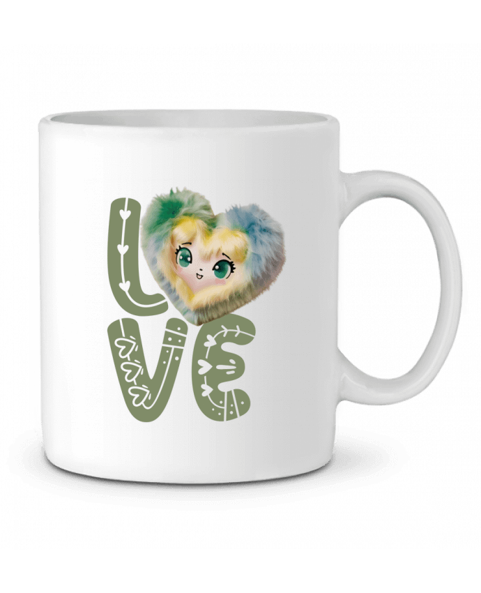 Mug  Love Cute Chibi Heart 03 par Vamamoi