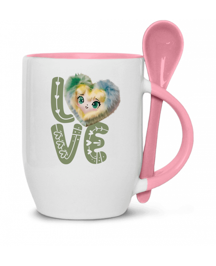  Tasse cuillère Love Cute Chibi Heart 03 par Vamamoi