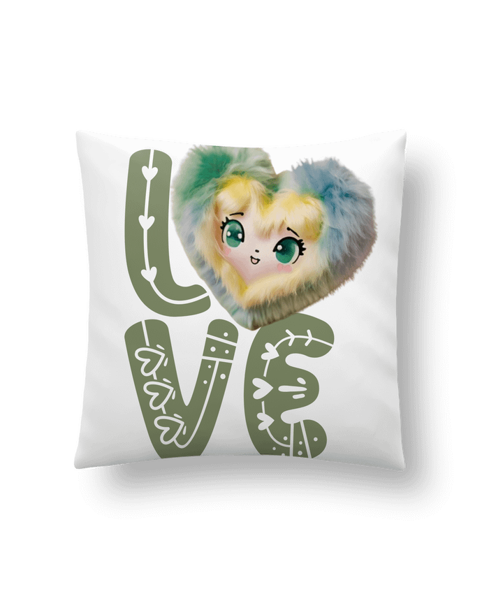 Coussin Love Cute Chibi Heart 03 par Vamamoi