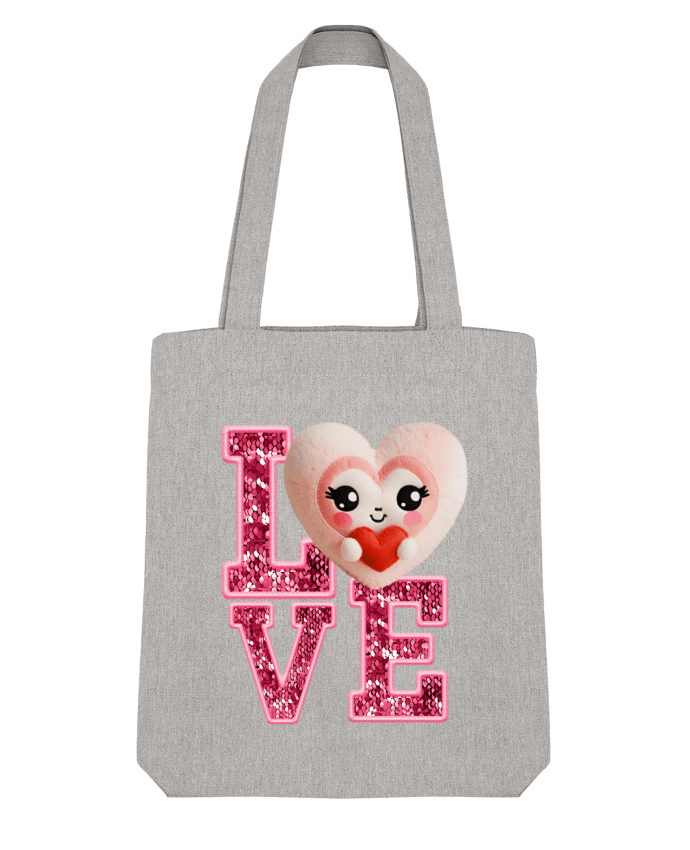 Tote Bag Stanley Stella Love Cute Chibi Heart 04 par Vamamoi 