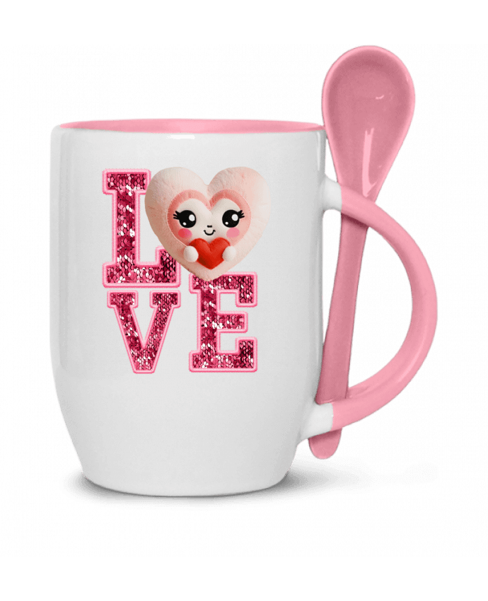 Tasse cuillère Love Cute Chibi Heart 04 par Vamamoi