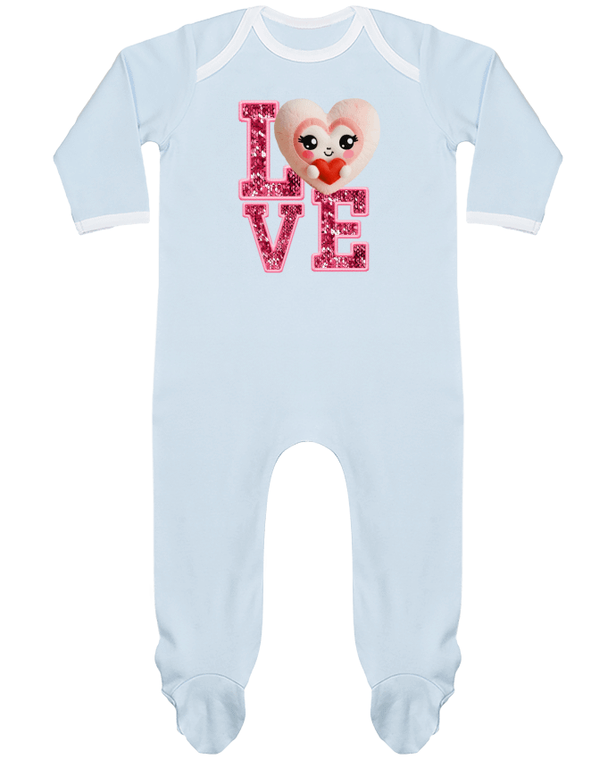Body Pyjama Bébé Love Cute Chibi Heart 04 par Vamamoi
