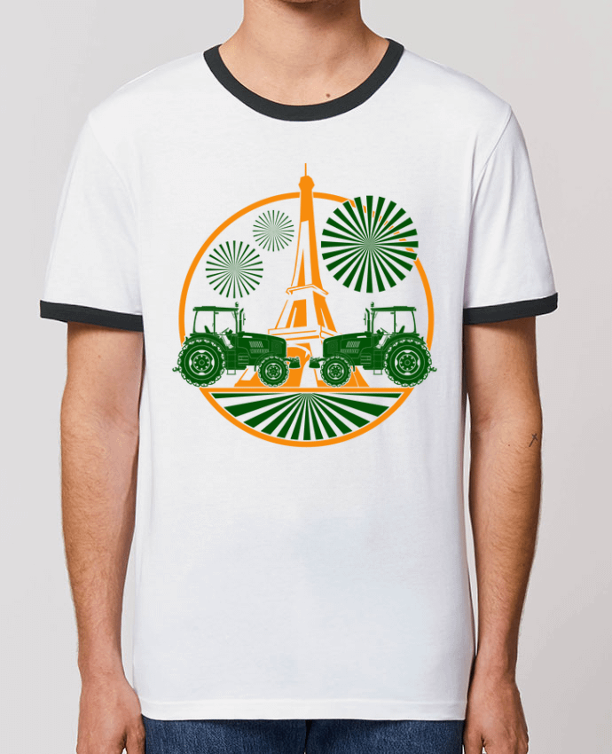 T-shirt Paris Agricole par Geronimo Gorilla SylverBack