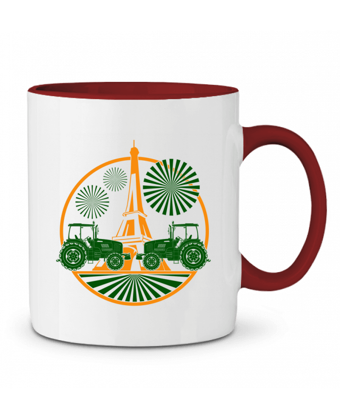 Mug bicolore Paris Agricole Geronimo Gorilla SylverBack