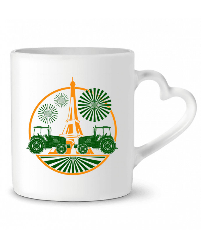 Mug coeur Paris Agricole par Geronimo Gorilla SylverBack