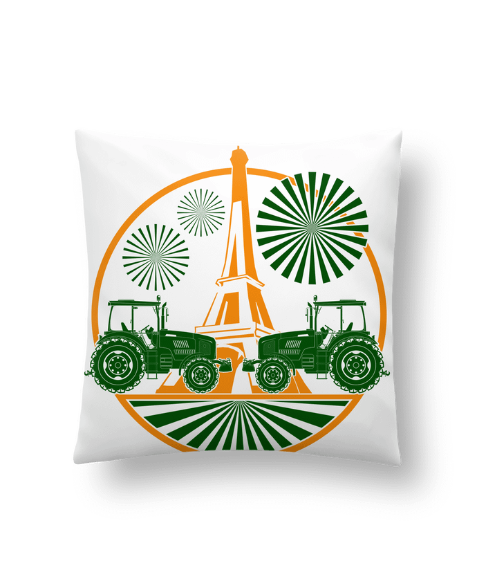 Coussin Paris Agricole par Geronimo Gorilla SylverBack