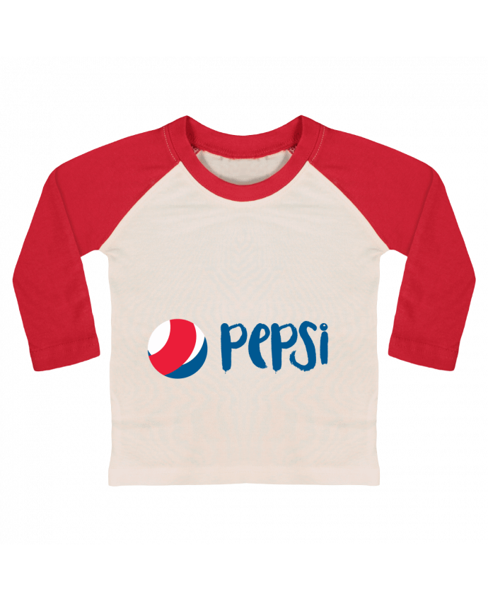 Tee-shirt Bébé Baseball ML LOGO PEPSI par Chrisac