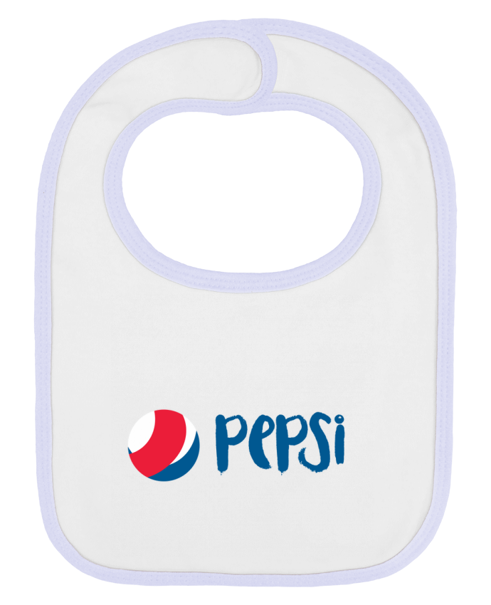 Bavoir bébé uni LOGO PEPSI par Chrisac