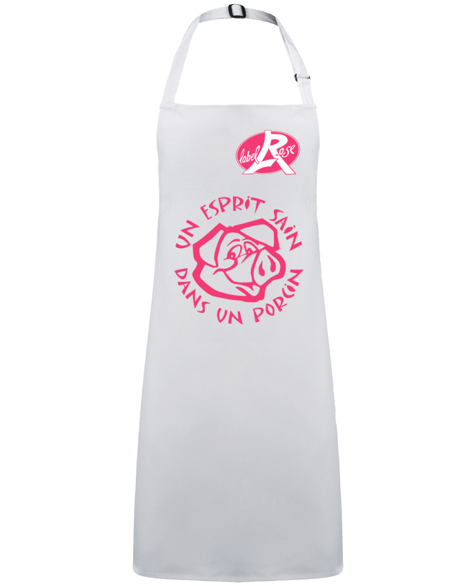 Tablier un esprit sain dans un  porcin par  labelRose