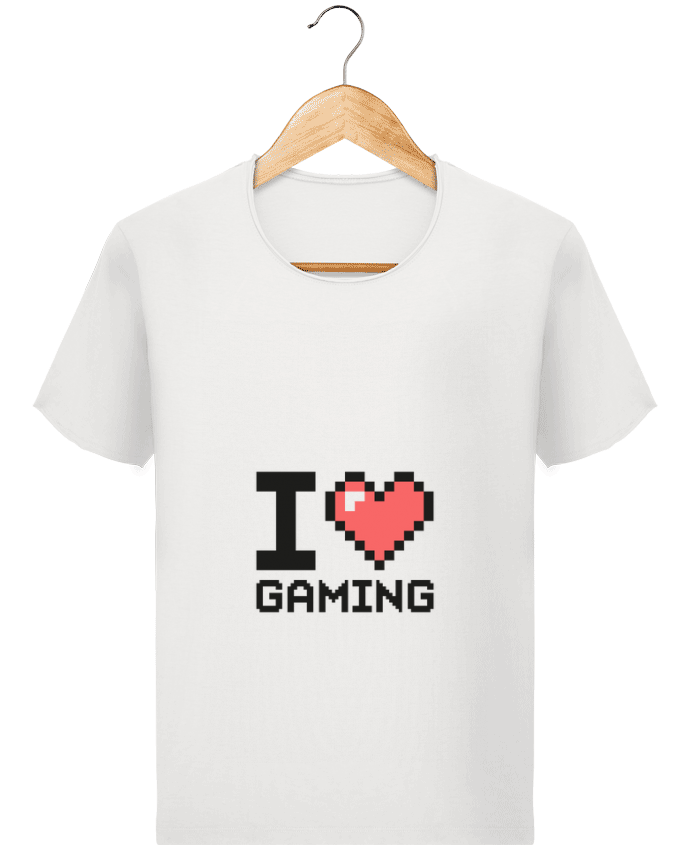  T-shirt Homme vintage I LOVE GAMING par Mr moutön