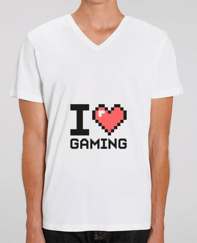 T-shirt homme I LOVE GAMING par Mr moutön