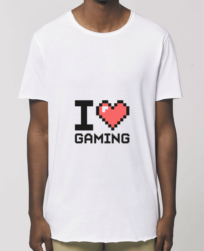 Tee-shirt Homme I LOVE GAMING Par  Mr moutön