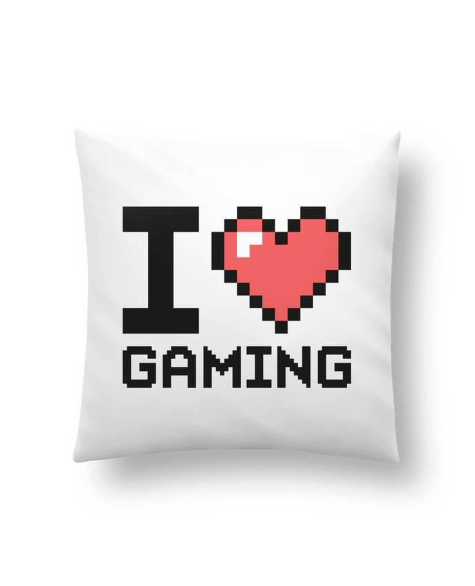 Coussin I LOVE GAMING par Mr moutön