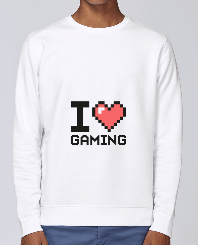 Sweatshirt I LOVE GAMING par Mr moutön