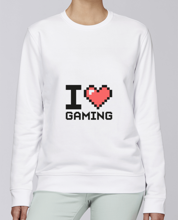 Sweatshirt I LOVE GAMING par Mr moutön