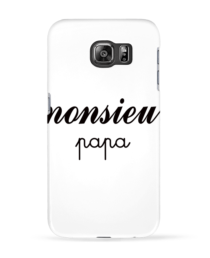 Case 3D Samsung Galaxy S6 Monsieur Papa - Freeyourshirt.com