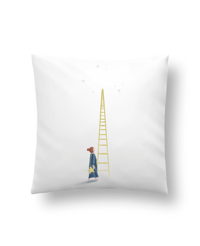 Coussin FILLE REVES ECHELLE par Lililise