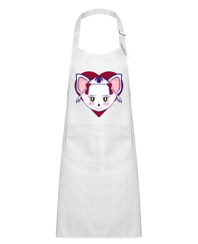 Tablier Enfant Chat Kawai par pouss'd'étoiles