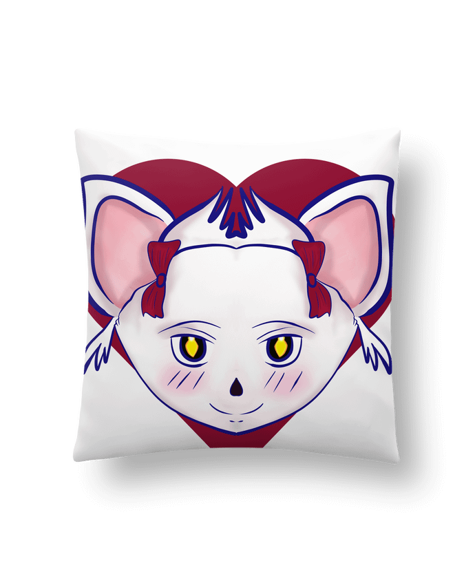 Coussin Chat Kawai par pouss'd'étoiles