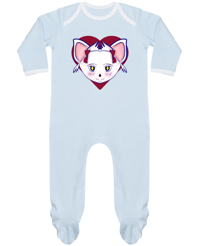 Body Pyjama Bébé Chat Kawai par pouss'd'étoiles