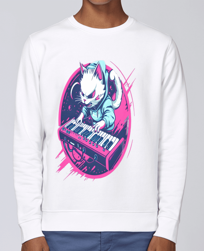 Sweatshirt SYNTH CAT ELECTRO-POP par PhilK