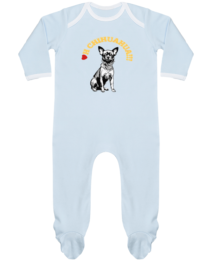 Body Pyjama Bébé Oh Chihuahua par Txiki