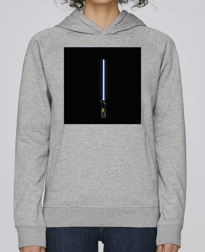 Sweat capuche femme ligth saber par caley