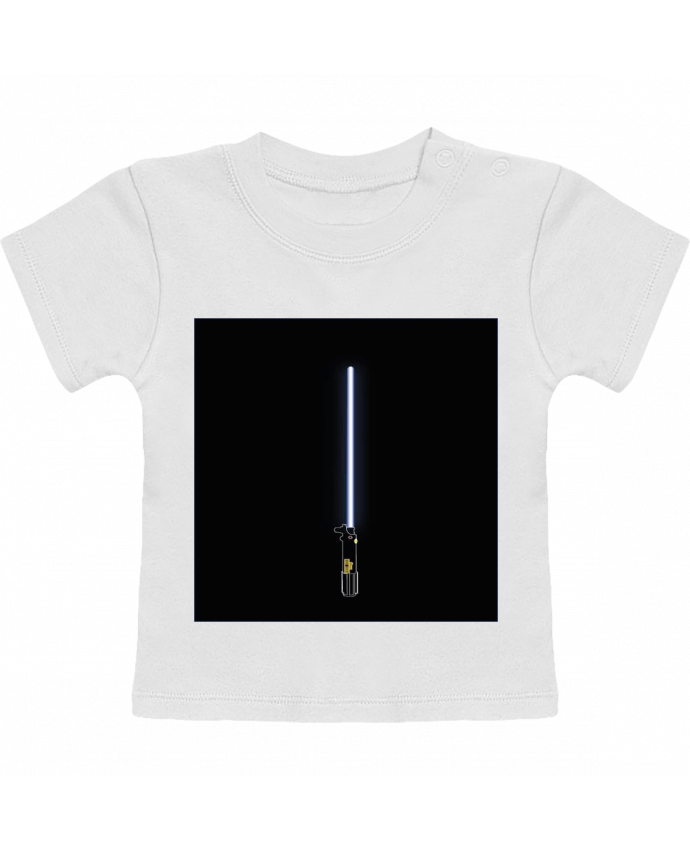 T-shirt bébé ligth saber manches courtes du designer caley