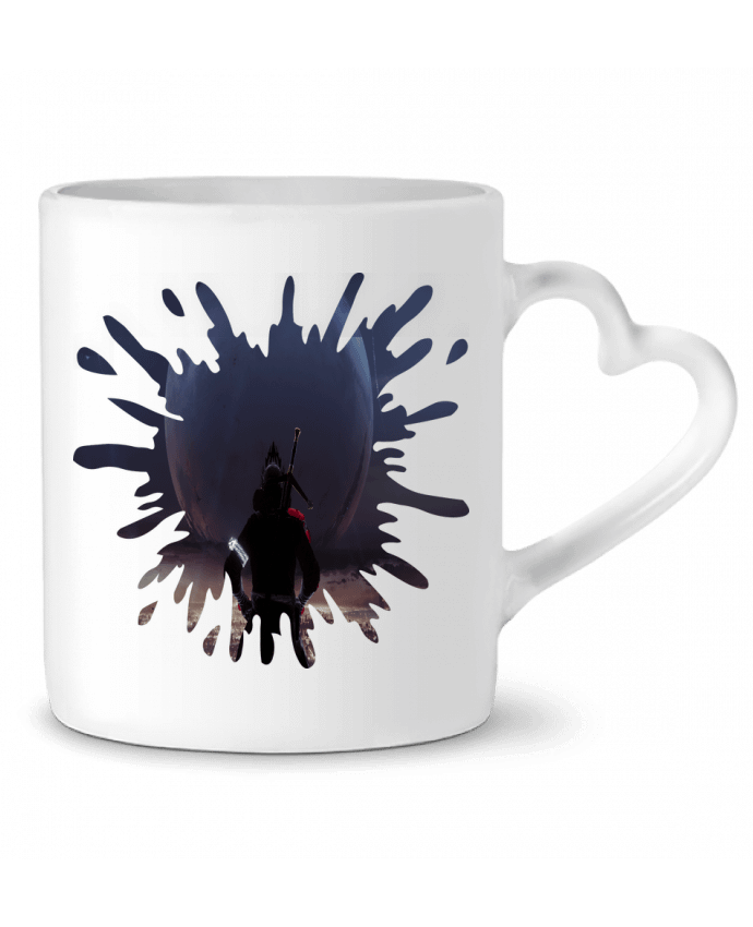 Mug coeur space wizard par caley