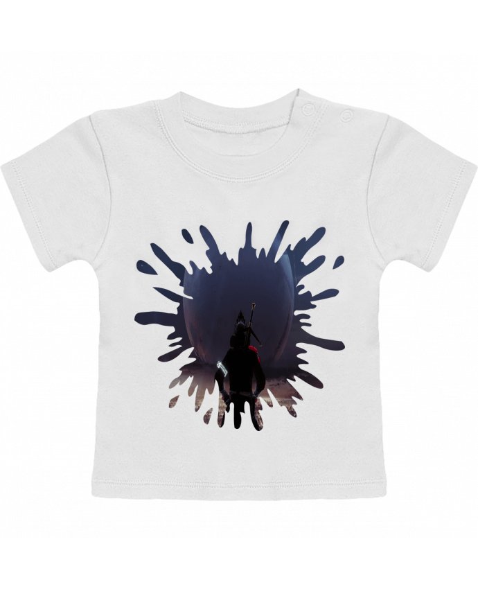 T-shirt bébé space wizard manches courtes du designer caley