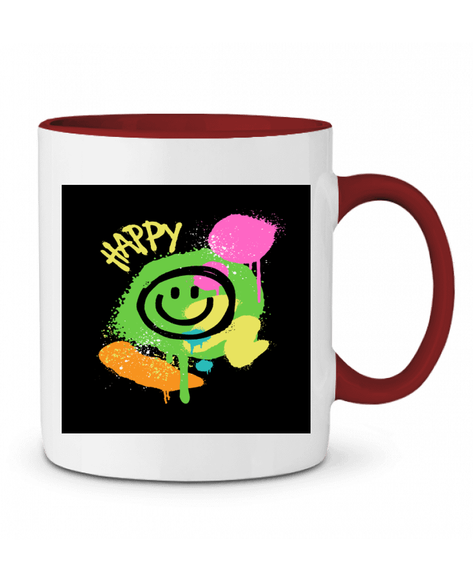 Mug bicolore Choose Happy Nadi