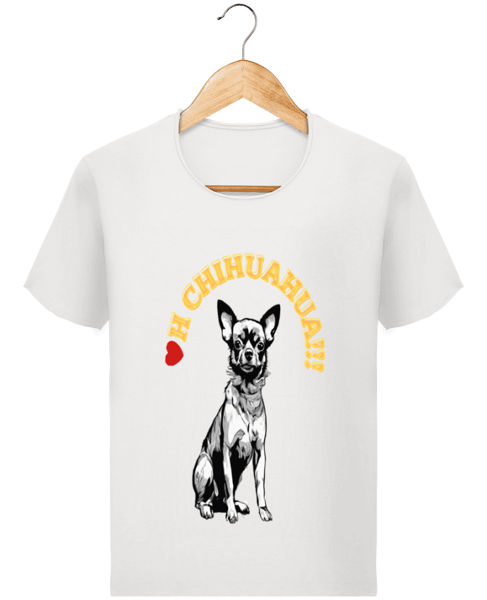  T-shirt Homme vintage Oh Chihuahua par Txiki