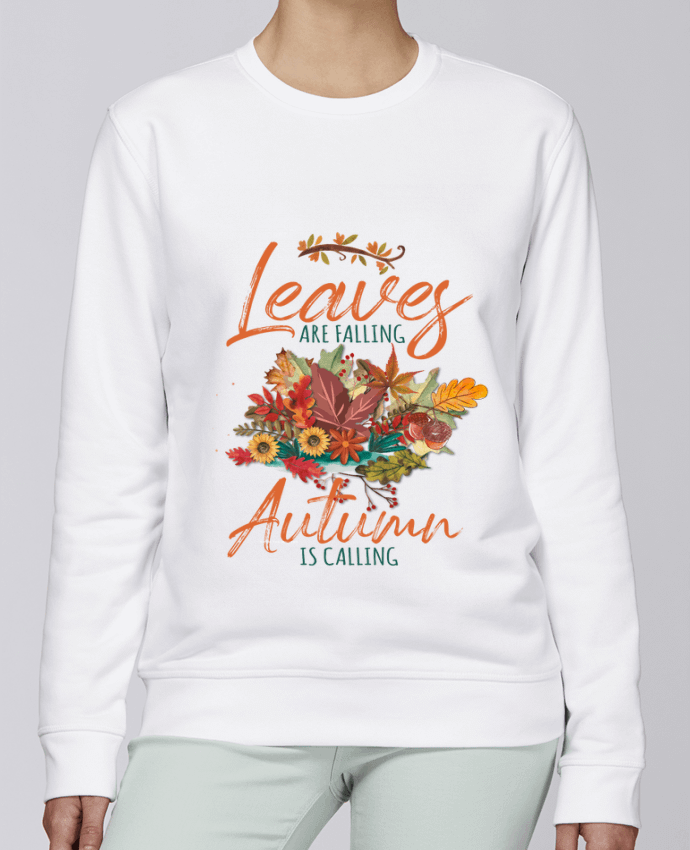 Sweatshirt Autumn Leaves par KIMA KELEBEK