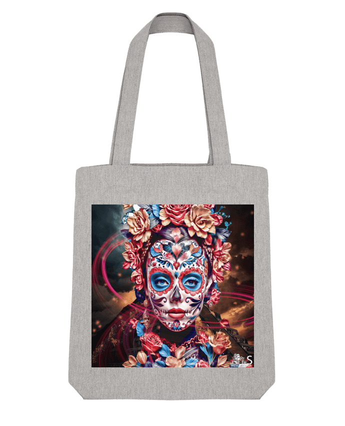 Tote Bag Stanley Stella day dead mask 4 par Artemis French design 