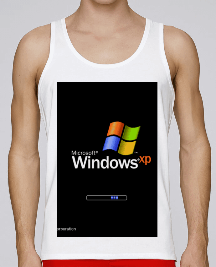 Débardeur homme Windows Xp par Tm0nsh1rt 100% coton bio