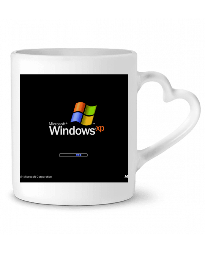 Mug coeur Windows Xp par Tm0nsh1rt