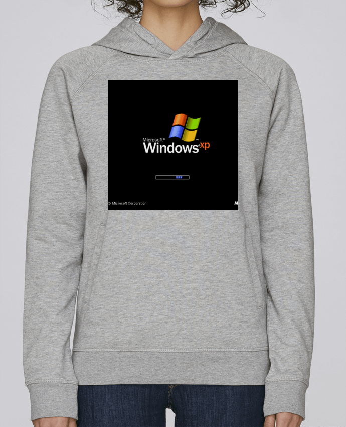 Sweat capuche femme Windows Xp par Tm0nsh1rt