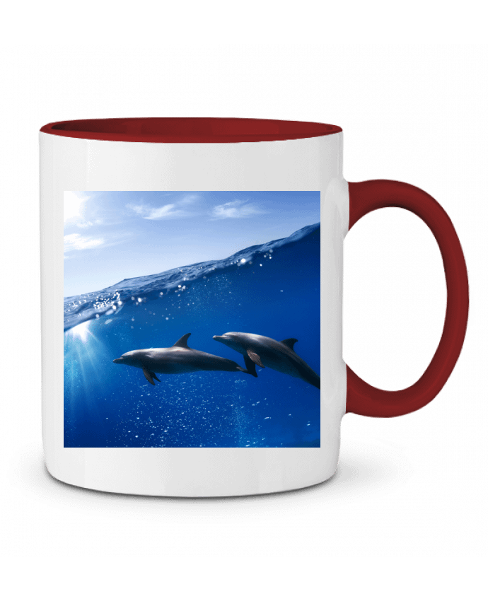 Mug bicolore Delfines Jencr.25