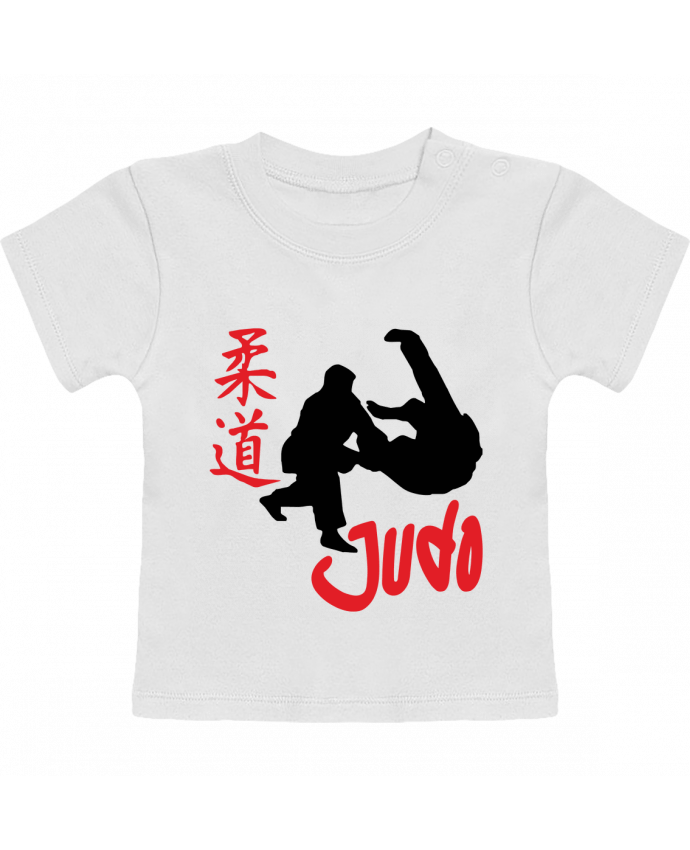 T-shirt bébé Judo Judoka manches courtes du designer Freeyourshirt.com