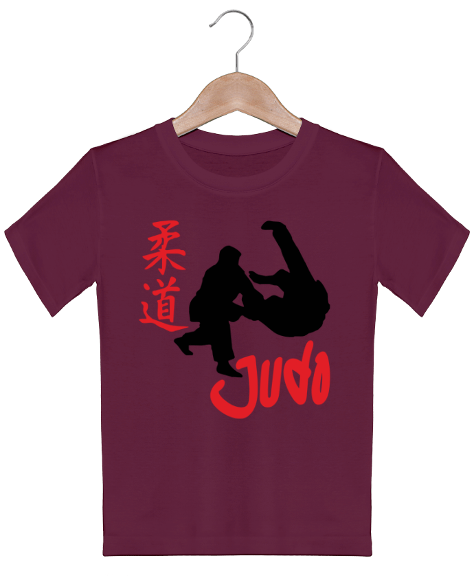 T-shirt garçon motif Judo Judoka Freeyourshirt.com