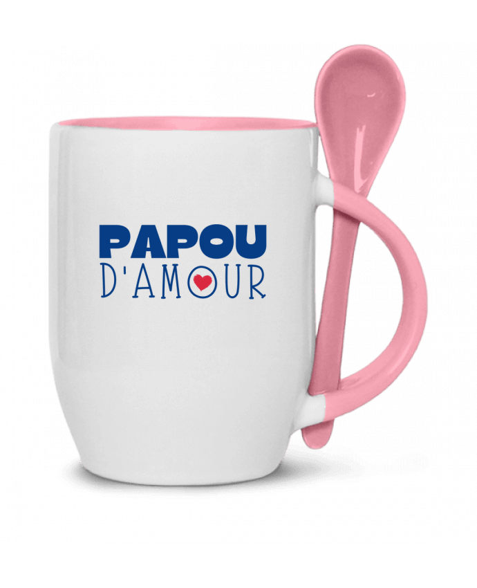  Tasse cuillère Papou d'amour par Oscar Frank