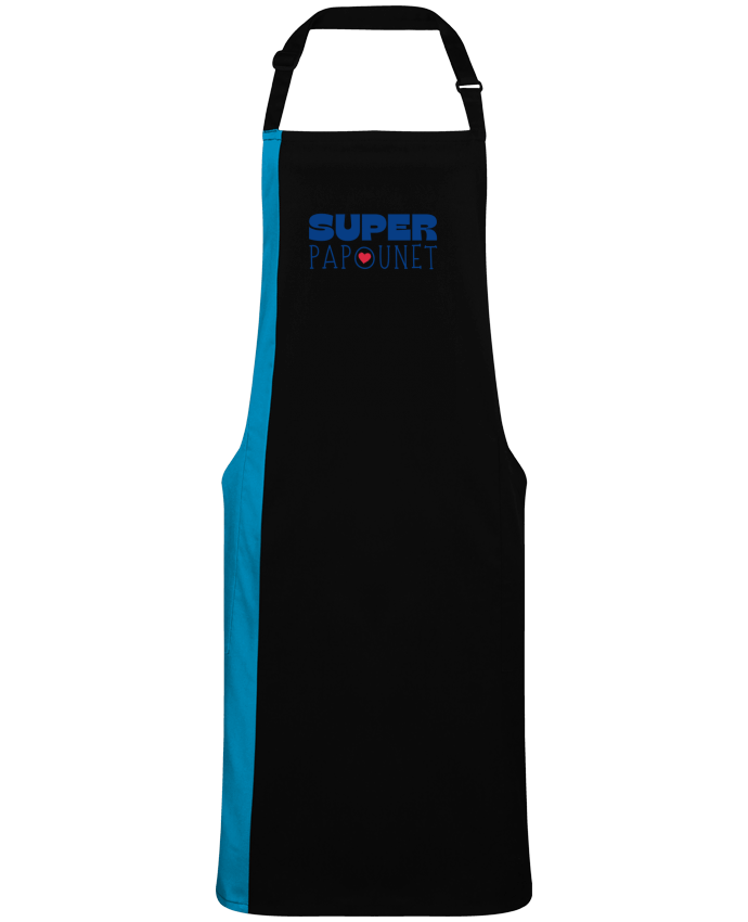 Tablier bicolore Super Papounet par  Oscar Frank